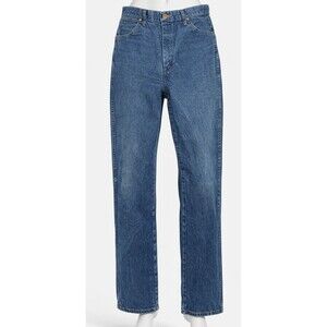 Vintage Wrangler 13MWZ Jeans 32x38 Blue Cowboy Cut High Rise Straight Leg Denim